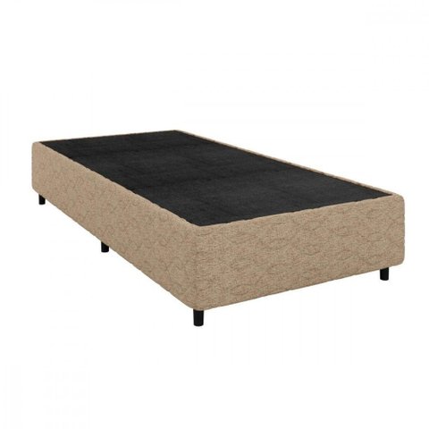 Base de Cama Box Solteiro 88x188x26 Aplauso Palha Apolospuma Palha