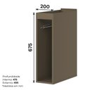 Ver imagem 3 de Balcão Porta Toalha Connect Duna - Henn