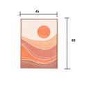 Ver imagem 2 de Quadro Decorativo de Canvas por do Sol 60 X 45 Cm - Mart