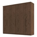 Ver imagem 1 de Guarda Roupa Casal Evidence Plus 6 Portas e 4 Gavetas Jacarandá - Zanzini Móveis
