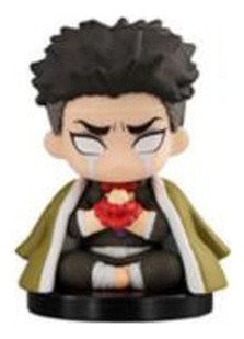 Boneco Demon Slayer Kimetsu no Yaiba Miniatura 5cm Csuporte