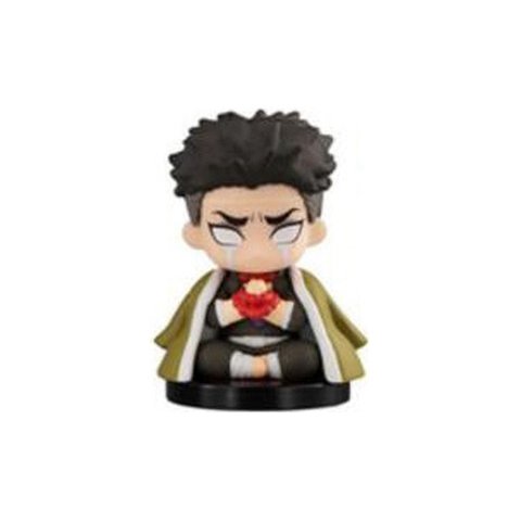 Boneco Demon Slayer Kimetsu no Yaiba Miniatura 5cm Csuporte