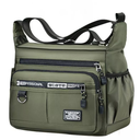 Ver imagem 1 de Bolsa Masculino Grande Capacidade de Ombro Mochila Resistente À Prova D'água Multi Bolsos