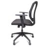 Cadeira de Escritorio Fly Preta com Estrutura Preta - 2