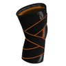 Joelheira de Compressão Com Faixa Ajustável Sense 3.0 - para todo tipo de esporte:Laranja/XXG/Unisse - 2