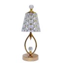Ver imagem 1 de Abajur de Mesa Gold Metal 36cm