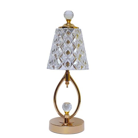 Abajur de Mesa Gold Metal 36cm