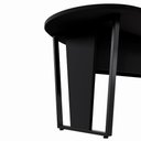Ver imagem 3 de Mesa de Reunião Orgânica Moderno MDP 180cm Preto F5 Office