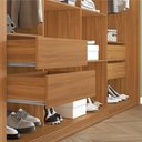 Ver imagem 4 de Closet Modulado Duplo 6 Gavetas Freijó MDF Amoudi Móveis