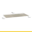 Ver imagem 2 de Tampo para Balcão de Cozinha New 1,5 X 120 X 52 Cm Mdp Legno Nogueira - Clicklar