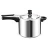 Panela de Pressão Rochedo 7 Litros Turbo Polida Alumínio Fechamento Interno - 1