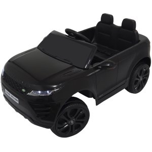 Mini Carro Elétrico Infantil Criança 12v Land Rover Evoque Controle Remoto Brinqway Bw-128 Preto