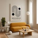 Ver imagem 4 de Quadro Canvas Bauhaus - Ausstellung 23 90x60cm Mold Branca