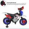 Moto Elétrica Motinha Mini Moto Motocross Infantil Criança Menino Homeplay Realista 6v Apartir de 3  - 2