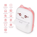 Ver imagem 2 de Mini Impressora Térmica Portátil Fofa sem Fio