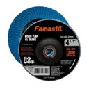 Ver imagem 3 de Disco Flap 45 Graus Metal Famastil - 7" - 60g