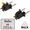 Ver imagem 7 de SUPORTE UNIVERSAL INCLINÁVEL ANTI FURTO TV 10" a 65" PRETO