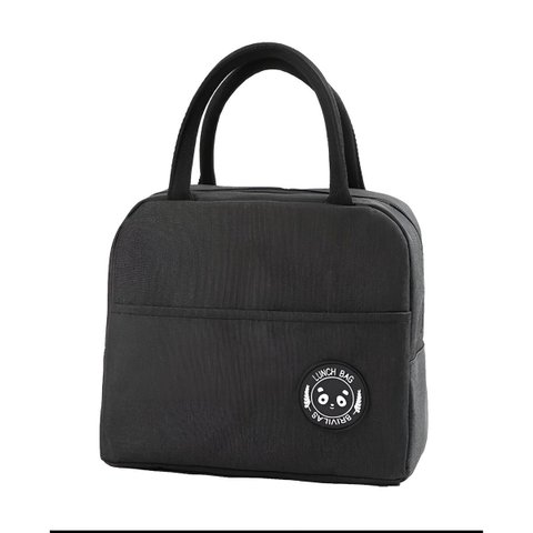 Bolsa Lancheira Térmica 4l Preto para Marmita e Viagem
