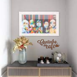 Cantinho do Café 6 em Mdf 3mm Natural - 3