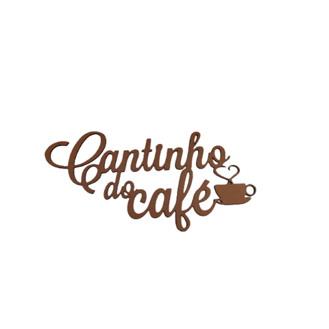 Cantinho do Café 6 em Mdf 3mm Natural