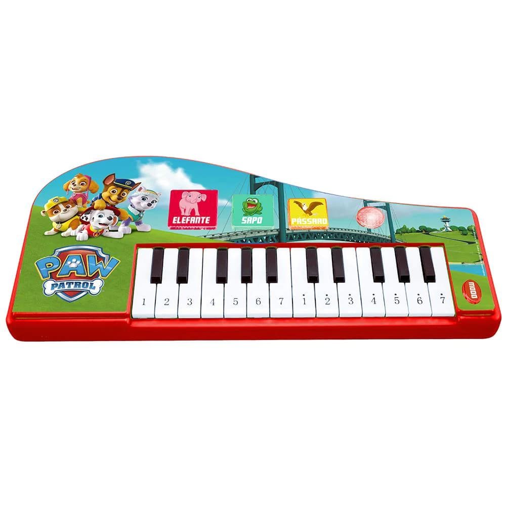 Brinquedo Pianinho Musical para Bebês Piano Infantil com Som e Luzes  Elefante Azul