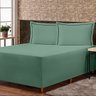 Jogo de Lençol Conjugado para Cama Box Casal Versatile com Fronhas 03 Peças - Capa Luva Percal 300 F - 4