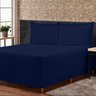 Jogo de Lençol Conjugado para Cama Box Casal Versatile com Fronhas 03 Peças - Capa Luva Percal 300 F - 6