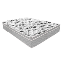 Ver imagem 3 de Cama Box Queen 158 Tecido Sintético Branco com Colchão de Molas Ensacadas - Probel Evolution 72x158x