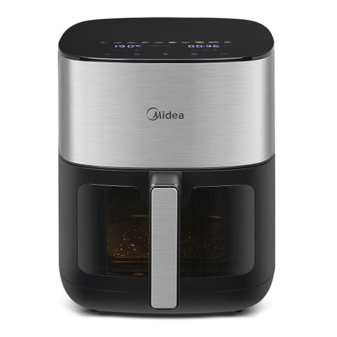 Fritadeira Air Fryer Midea Smart Chef Pro 6l 110v Mad600g10apkw1