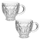 Ver imagem 1 de Kit 2 Xícaras de Cristal de Chumbo Lile 200ml
