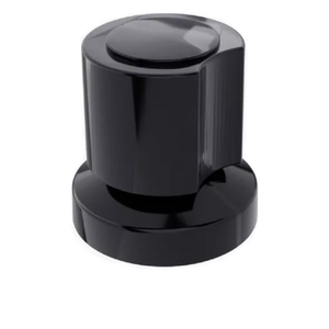 Acabamento C-40 Metal Registro Padrão Deca 1/2, 3/4 Preto