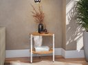 Ver imagem 4 de Li017-cnbr - Mesa de Centro Canela/branco Brilho