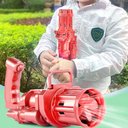 Ver imagem 4 de Máquina Elétrica Tiktok Lança Bolhas Vermelho