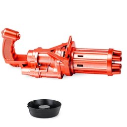 Máquina Elétrica Tiktok Lança Bolhas Vermelho - 6