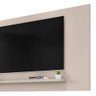 Painel De TV Para Sala Até 60 Polegadas Off White Evandro Shop JM - 3