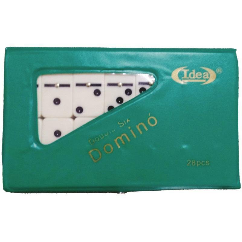 Jogo De Domino Profissional branco Grosso Super Resistente - Casa