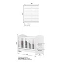 Ver imagem 4 de Quarto de Bebê Completo com Berço Mini Cama e Cômoda Lápis de Cor Espresso Móveis