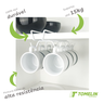 Kit4 Porta Xícara Caneca Café Suporte Armário Aço Reforçado - 3
