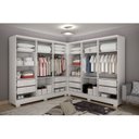 Ver mais imagens de Closet Modulado 4 Gavetas 7 Prateleiras Damasco Novo Horizonte