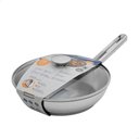 Ver imagem 4 de Frigideira Tramontina Allegra em Inox com Fundo Triplo e Tampa de Vidro 24 Cm 1,3 L 62666244