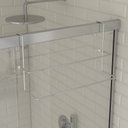 Ver imagem 3 de Toalheiro para Box Porta Toalha Duplo Cromado F.arm