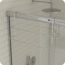 Ver imagem 4 de Toalheiro para Box Porta Toalha Duplo Cromado F.arm