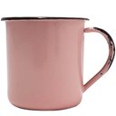 Ver imagem 4 de Jogo 6 Canecas Xícaras de 70ml Chá Café Esmaltadas Cozinha Rosa