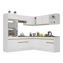 Ver imagem 6 de Cozinha Completa De Canto Mp2080 Com Armário E Balcão Branca
