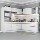 Ver imagem 1 de Cozinha Completa De Canto Mp2080 Com Armário E Balcão Branca