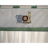 Cortina Quarto de Bebê Safari Bita 2.00m x 1.60m Verde Erva Doce - 2