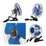 Mini Ventilador Veicular 12v 6" 15cm Carro Caminhão Ônibus - 4