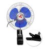 Mini Ventilador Veicular 12v 6" 15cm Carro Caminhão Ônibus - 3