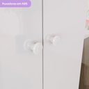 Ver imagem 6 de Guarda Roupa de Bebê 2 Portas Sonho Encantado Espresso Móveis Marrom/Rústico/Branco