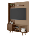 Ver imagem 1 de Home para Sala Estar Corumbau Rack com Painel para Tv até 55:fendi/carvalho